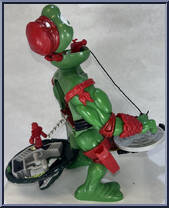 Raphael's Samurai Sewer Lair Playset from Teenage Mutant Ninja Turtles - Turtle in a Turtle manufactured by Playmates [Loose]