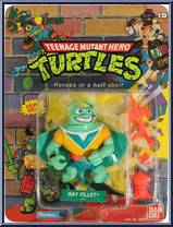 Ray Fillet from Teenage Mutant Ninja Turtles - 1990 - Basic Figures manufactured by Playmates [Front]
