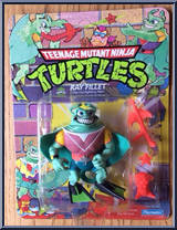 Ray Fillet from Teenage Mutant Ninja Turtles - 1990 - Basic Figures manufactured by Playmates [Front]