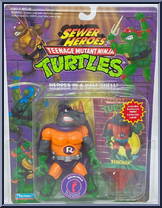 Rhinoman [Reissue] from Teenage Mutant Ninja Turtles - Sewer Heroes manufactured by Playmates [Front]