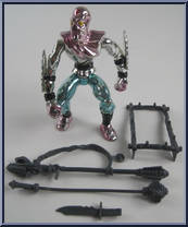 Robotic Foot Soldier from Teenage Mutant Ninja Turtles - 1994 - Basic Figures (with Cards) manufactured by Playmates [Loose]