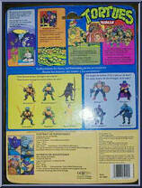 Rocksteady from Teenage Mutant Ninja Turtles - 1988 - Basic Figures manufactured by Playmates [Back]