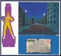 Rocksteady from Teenage Mutant Ninja Turtles - 1988 - Basic Figures manufactured by Playmates [Stand]