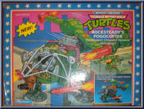 Rocksteady's Pogocopter from Teenage Mutant Ninja Turtles - 1991 - Accessories manufactured by Playmates [Front]