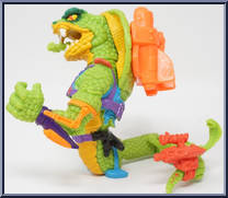Scale Tail  from Teenage Mutant Ninja Turtles - 1992 - Basic Figures manufactured by Playmates [Loose]