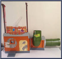 Sewer Playset from Teenage Mutant Ninja Turtles - 1989 - Accessories manufactured by Playmates [Loose]