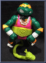 Shell Slammin' Mike from Teenage Mutant Ninja Turtles - Sewer Sports Allstar Turtles manufactured by Playmates [Loose]