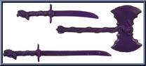 Shogun Shoate (with Card) from Teenage Mutant Ninja Turtles - Shogun Turtles manufactured by Playmates [Loose]