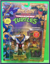 Shogun Shoate (with Card) from Teenage Mutant Ninja Turtles - Shogun Turtles manufactured by Playmates [Front]