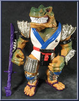 Shogun Shoate (with Card) from Teenage Mutant Ninja Turtles - Shogun Turtles manufactured by Playmates [Loose]
