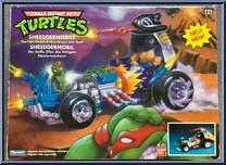 Shreddermobile from Teenage Mutant Ninja Turtles - 1991 - Accessories manufactured by Playmates [Front]