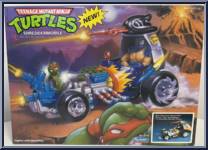 Shreddermobile from Teenage Mutant Ninja Turtles - 1991 - Accessories manufactured by Playmates [Front]