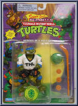 Slap Shot Leo [Reissue] from Teenage Mutant Ninja Turtles - Sewer Sports Allstar Turtles manufactured by Playmates [Front]