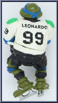 Slap Shot Leo from Teenage Mutant Ninja Turtles - Sewer Sports Allstar Turtles manufactured by Playmates [Loose]