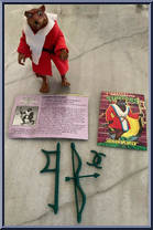 Shogun Splinter from Teenage Mutant Ninja Turtles - Shogun Turtles manufactured by Playmates [Loose]
