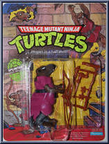 Splinter (Soft Head) from Teenage Mutant Ninja Turtles - 1988 - Basic Figures manufactured by Playmates [Front]