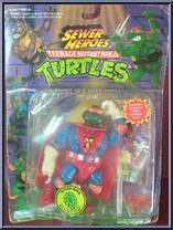 Super Mike [Reissue] from Teenage Mutant Ninja Turtles - Sewer Heroes manufactured by Playmates [Front]