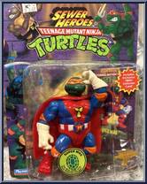 Super Mike [Reissue] from Teenage Mutant Ninja Turtles - Sewer Heroes manufactured by Playmates [Front]