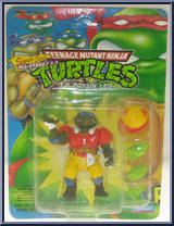T. D. Tossin' Leo [Reissue] from Teenage Mutant Ninja Turtles - Sewer Sports Allstar Turtles manufactured by Playmates [Front]