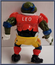 T. D. Tossin' Leo from Teenage Mutant Ninja Turtles - Sewer Sports Allstar Turtles manufactured by Playmates [Loose]
