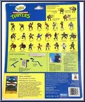 Talkin' Leonardo from Teenage Mutant Ninja Turtles - Talkin' Turtles manufactured by Playmates [Back]