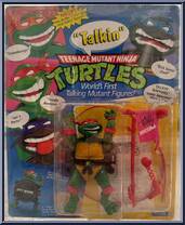 Talkin' Raphael from Teenage Mutant Ninja Turtles - Talkin' Turtles manufactured by Playmates [Front]
