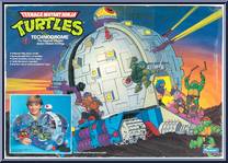 Technodrome from Teenage Mutant Ninja Turtles - 1990 - Accessories manufactured by Playmates [Front]