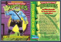 First Officer Donatello from Teenage Mutant Ninja Turtles - Star Trek Turtles (with Cards) manufactured by Playmates [Card]