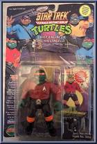 Chief Engineer Michaelangelo from Teenage Mutant Ninja Turtles - Star Trek Turtles (with Cards) manufactured by Playmates [Front]