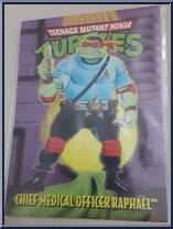 Chief Medical Officer Raphael from Teenage Mutant Ninja Turtles - Star Trek Turtles (with Cards) manufactured by Playmates [Card]