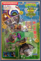 Carry Along Communicator Playset (with Cards) from Teenage Mutant Ninja Turtles - Mini Mutants manufactured by Playmates [Front]