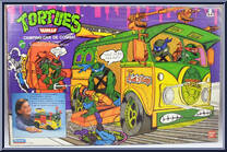 Turtle Party Wagon (Mutant Attack Van) from Teenage Mutant Ninja Turtles - 1989 - Accessories manufactured by Playmates [Front]