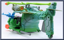 Turtlecopter from Teenage Mutant Ninja Turtles - Mutant Military - Accessories manufactured by Playmates [Loose]