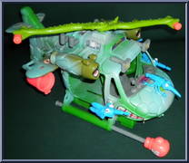 Turtlecopter from Teenage Mutant Ninja Turtles - Mutant Military - Accessories manufactured by Playmates [Loose]
