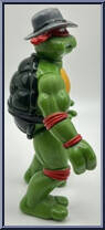 Undercover Raph from Teenage Mutant Ninja Turtles - Undercover Turtles (with Cards) manufactured by Playmates [Loose]