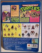 Wingnut & Screwloose from Teenage Mutant Ninja Turtles - 1990 - Basic Figures manufactured by Playmates [Back]