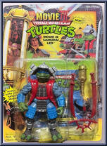 Samurai Leo from Teenage Mutant Ninja Turtles - 1993 Movie III - Basic Series manufactured by Playmates [Front]