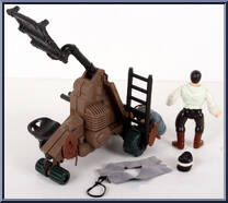 Turtlepult (with Whit) from Teenage Mutant Ninja Turtles - 1993 Movie III - Basic Series manufactured by Playmates [Loose]