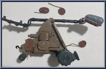 Turtlepult (with Whit) from Teenage Mutant Ninja Turtles - 1993 Movie III - Basic Series manufactured by Playmates [Loose]