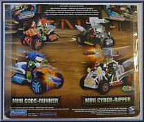 Cyber-Ripper With Donatello from Teenage Mutant Ninja Turtles - 2007 Movie - Mini Mutants manufactured by Playmates [Back]