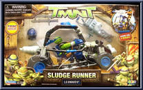 Leonardo from Teenage Mutant Ninja Turtles - 2007 Movie - Sludge Runners manufactured by Playmates [Front]