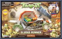 Michelangelo from Teenage Mutant Ninja Turtles - 2007 Movie - Sludge Runners manufactured by Playmates [Front]