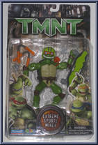 Michelangelo (Extreme Sports) from Teenage Mutant Ninja Turtles - 2007 Movie - Basic Series manufactured by Playmates [Front]
