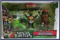 Evolution of Raphael Action Figure