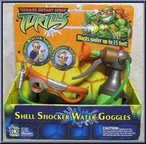 Michelangelo from Teenage Mutant Ninja Turtles - Animated - Shell Shocker Water Goggles manufactured by Playmates [Front]