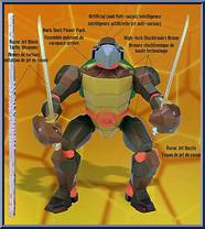 Turtlebot from Teenage Mutant Ninja Turtles - Animated - Basic Assortment - 2004 manufactured by Playmates [Loose]