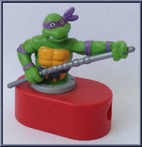 Donatello from Teenage Mutant Ninja Turtles - Manhole manufactured by Bullyland [Loose]