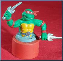 Raphael from Teenage Mutant Ninja Turtles - Manhole manufactured by Bullyland [Loose]