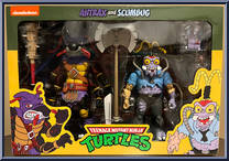 Antrax and Scumbug from Teenage Mutant Ninja Turtles - Classic Cartoon - Multi-Packs manufactured by Neca [Front]