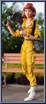 April O 'Neil (Mutant Interest Storm) from Teenage Mutant Ninja Turtles - Classic Cartoon - Basic Series manufactured by Neca [Loose]